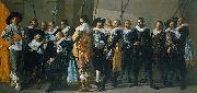 Frans Hals De Magere Compagnie oil